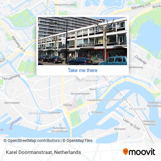 Karel Doormanstraat map