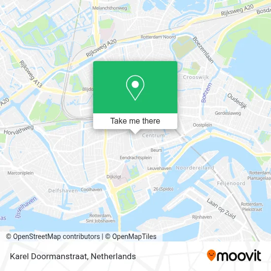 Karel Doormanstraat map