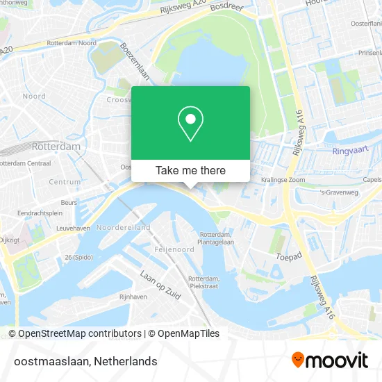 oostmaaslaan map