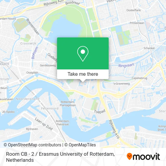 Room CB - 2 / Erasmus University of Rotterdam map
