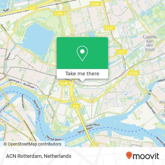 ACN Rotterdam map