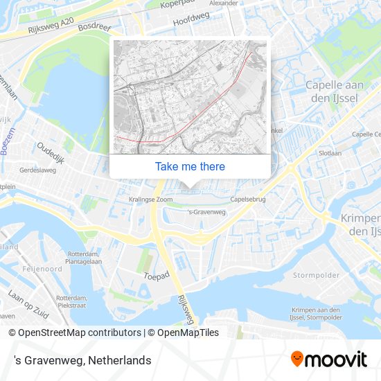 's Gravenweg map