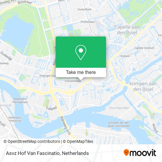 Asvz Hof Van Fascinatio map