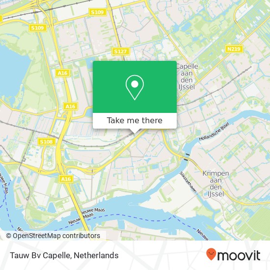 Tauw Bv Capelle map