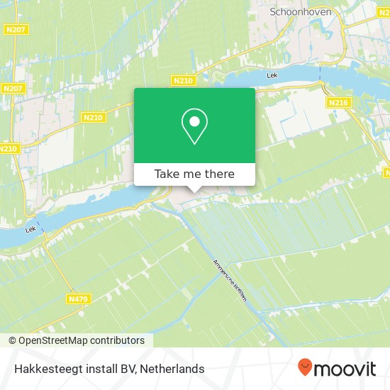 Hakkesteegt install BV map