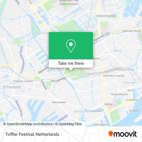 Toffler Festival map