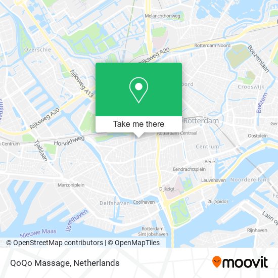 QoQo Massage map