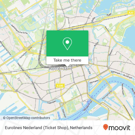 Eurolines Nederland (Ticket Shop) map