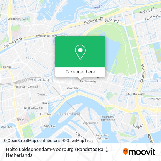 Halte Leidschendam-Voorburg (RandstadRail) map