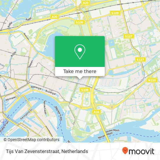 Tijs Van Zevensterstraat map