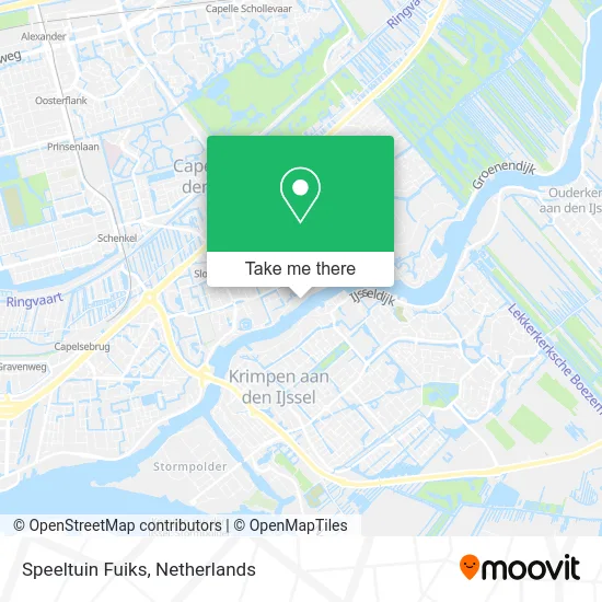 Speeltuin Fuiks map