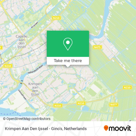 Krimpen Aan Den Ijssel - Gino's map