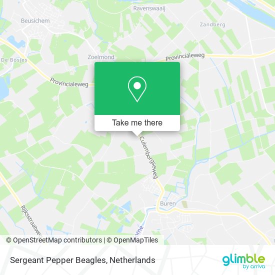 Sergeant Pepper Beagles map