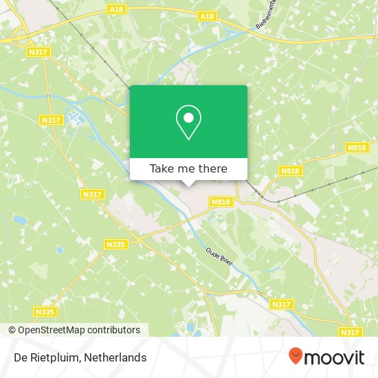 De Rietpluim map