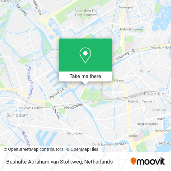 Bushalte Abraham van Stolkweg map