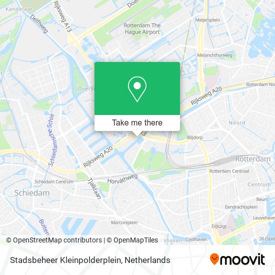 Stadsbeheer Kleinpolderplein map