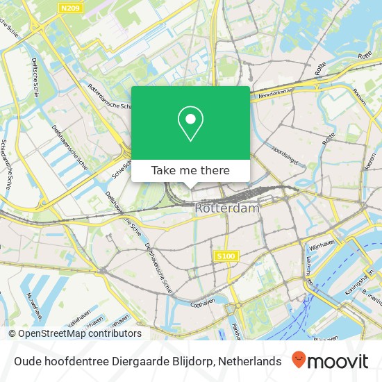 Oude hoofdentree Diergaarde Blijdorp map