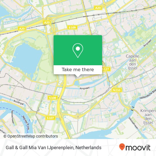 Gall & Gall Mia Van IJperenplein map