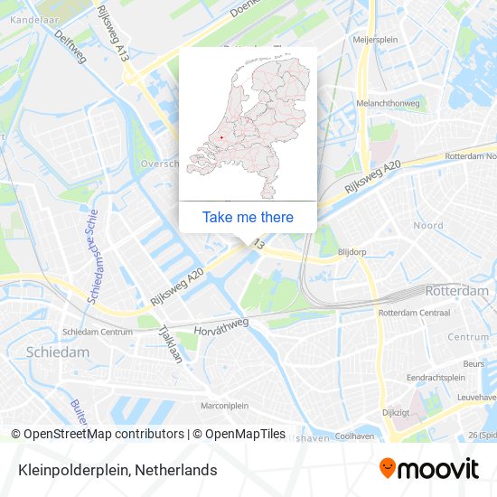 Kleinpolderplein map