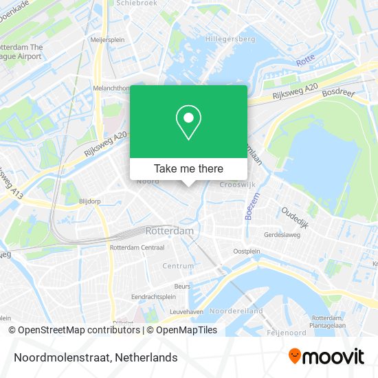 Noordmolenstraat map