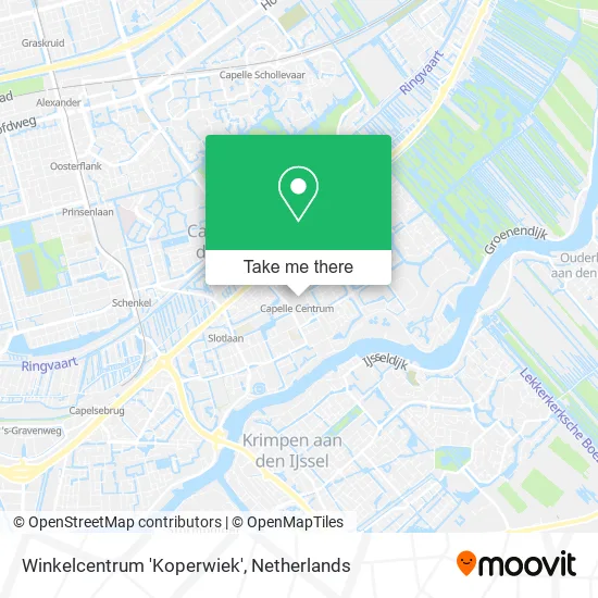 Winkelcentrum 'Koperwiek' map