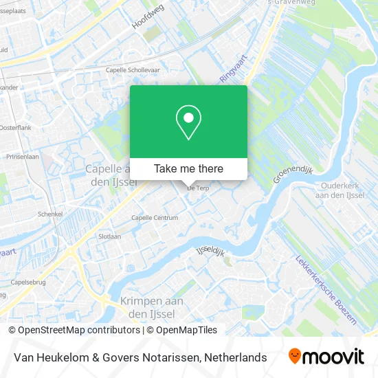 Van Heukelom & Govers Notarissen map
