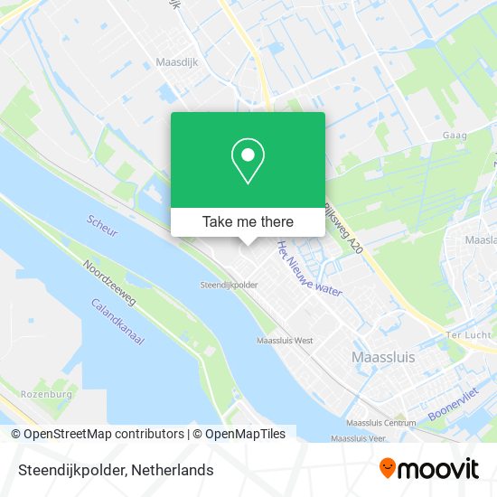 Steendijkpolder map