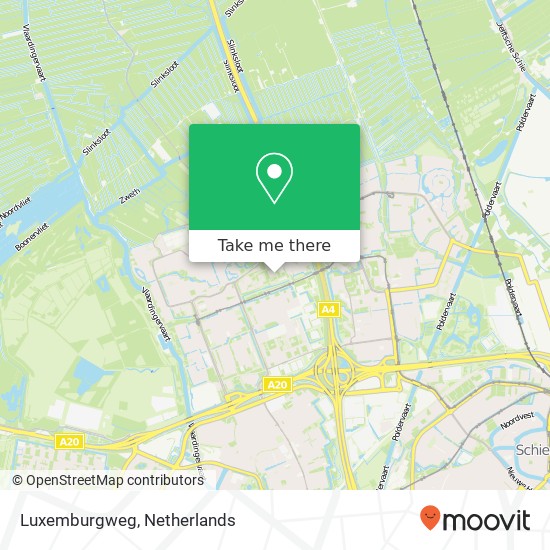 Luxemburgweg map