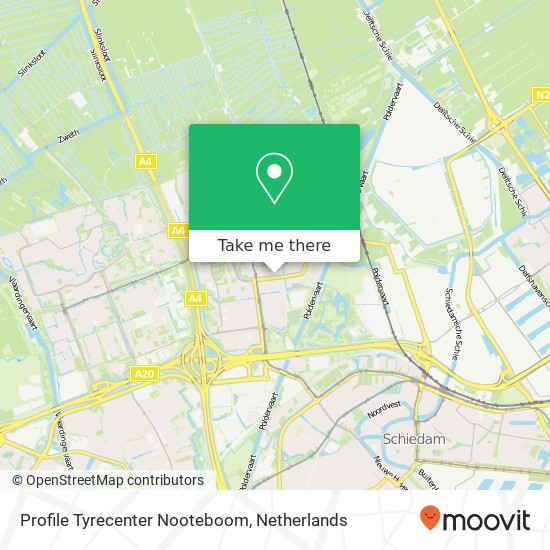 Profile Tyrecenter Nooteboom map