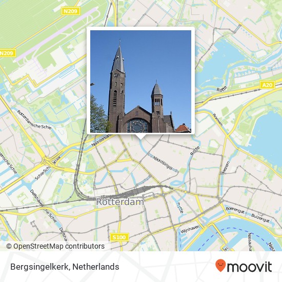 Bergsingelkerk Karte