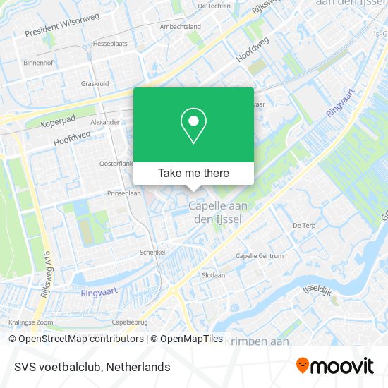 SVS voetbalclub map