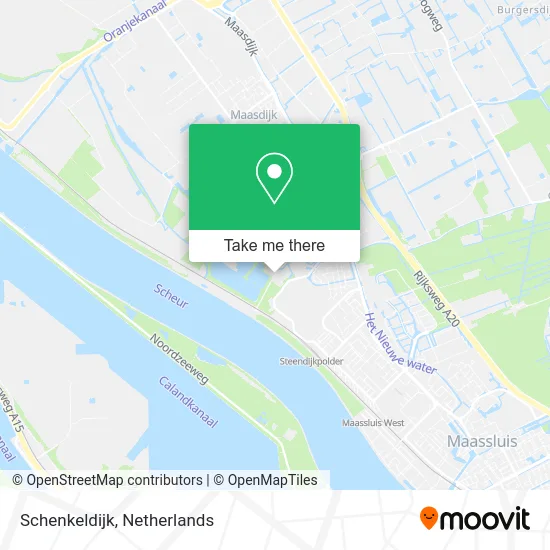 Schenkeldijk map