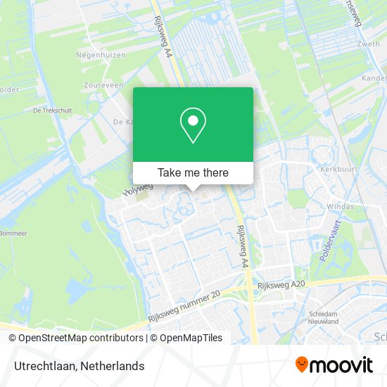 Utrechtlaan map