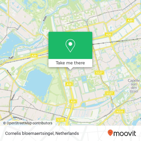 Cornelis bloemaertsingel map