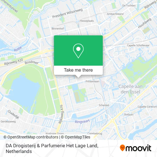 DA Drogisterij & Parfumerie Het Lage Land map