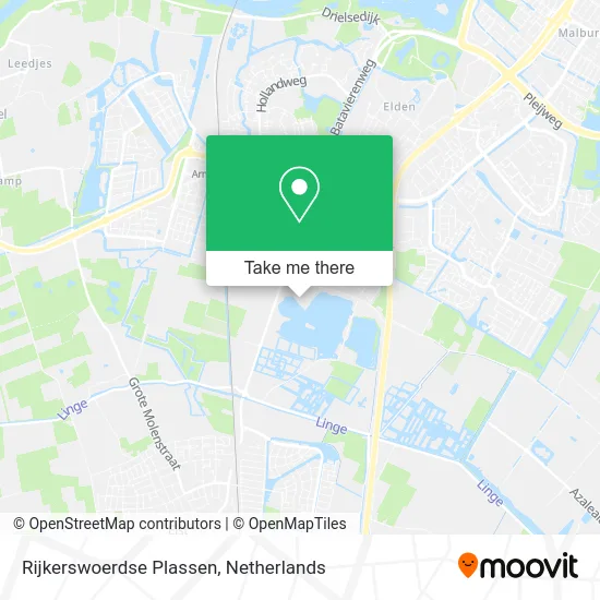 Rijkerswoerdse Plassen map