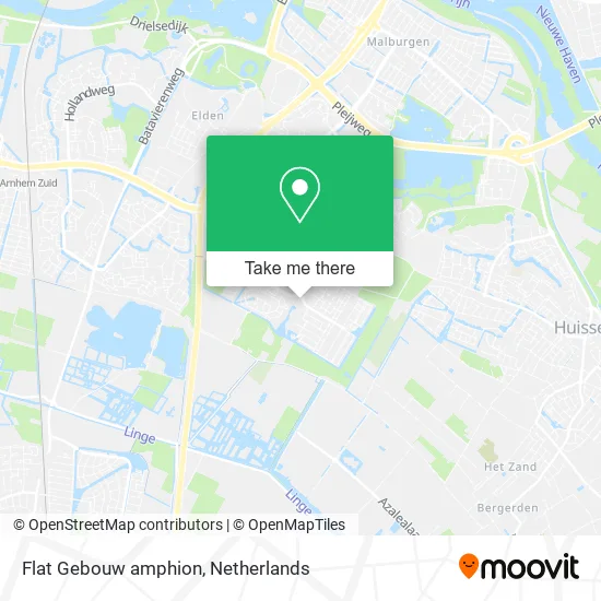 Flat Gebouw amphion map