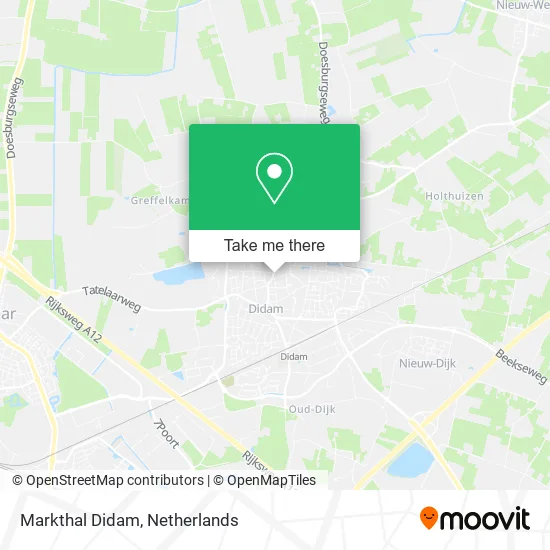 Markthal Didam map