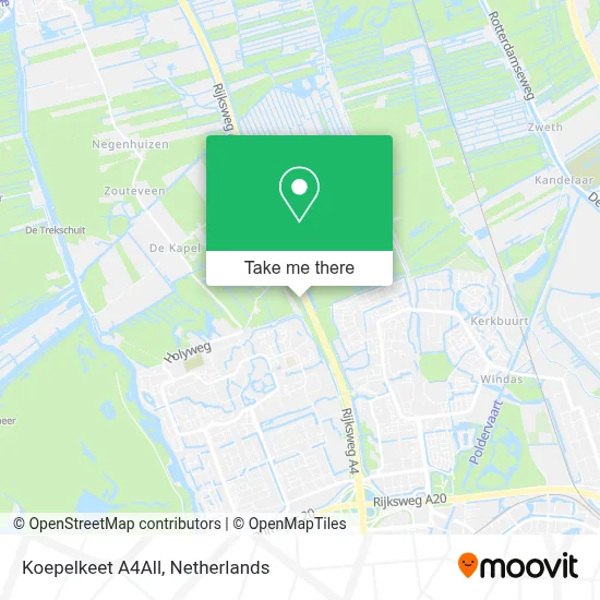 Koepelkeet A4All map