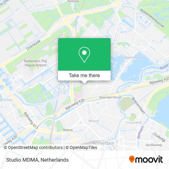 Studio MDMA map