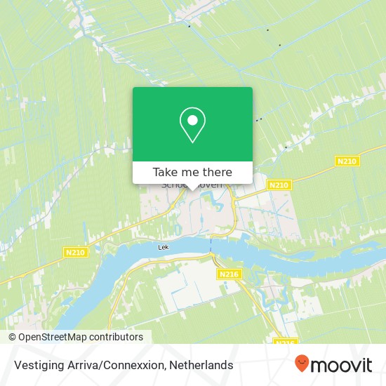 Vestiging Arriva/Connexxion Karte