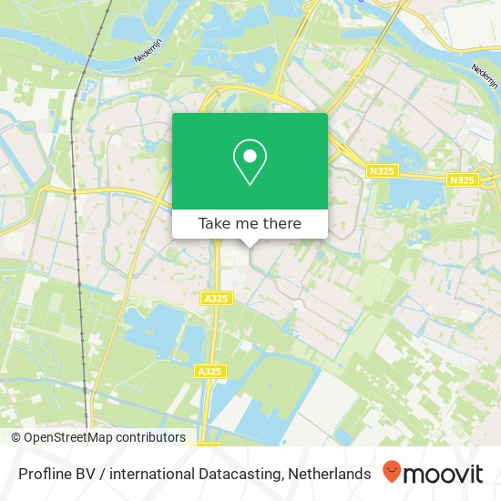 Profline BV / international Datacasting map