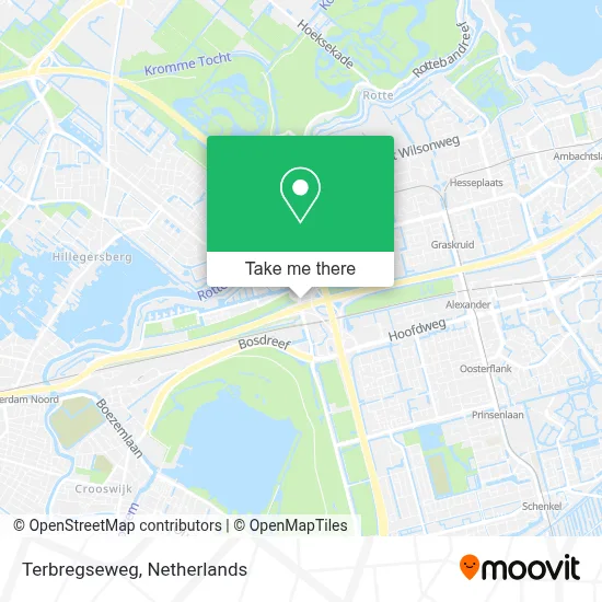 Terbregseweg map