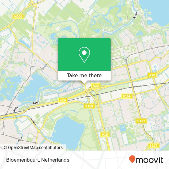 Bloemenbuurt map