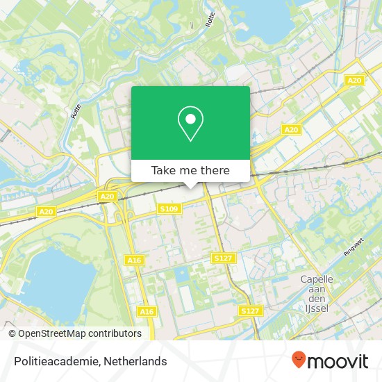 Politieacademie map