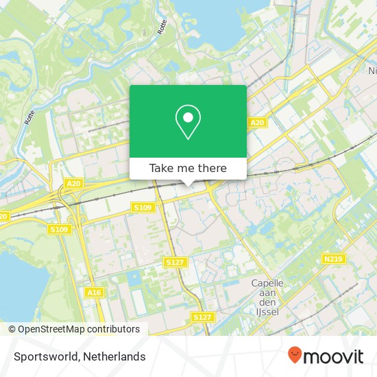 Sportsworld map