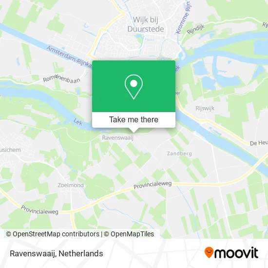 Ravenswaaij map