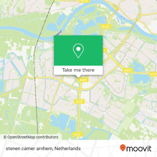 stenen camer arnhem map