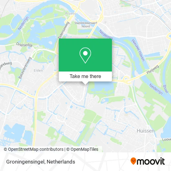 Groningensingel Karte