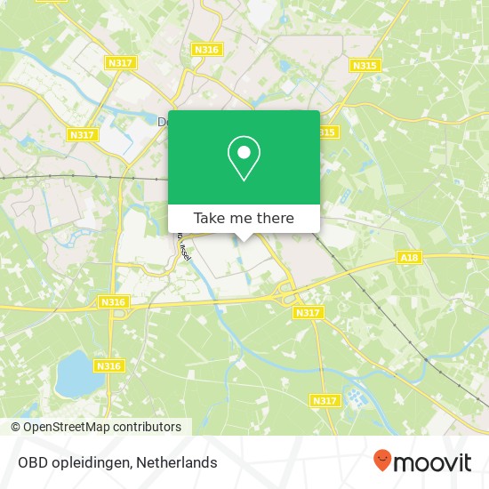 OBD opleidingen map